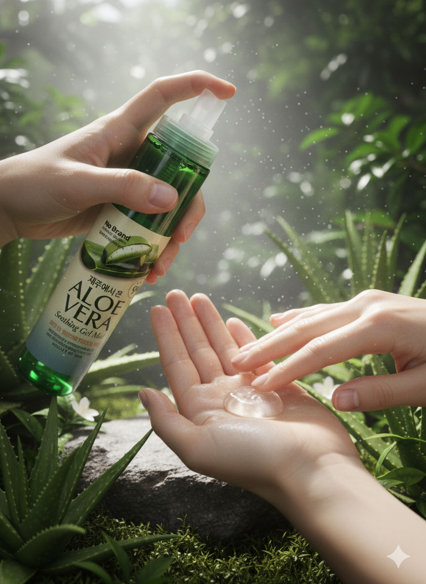 Gel Calmante con Aloe Vera en Spray - No Brand