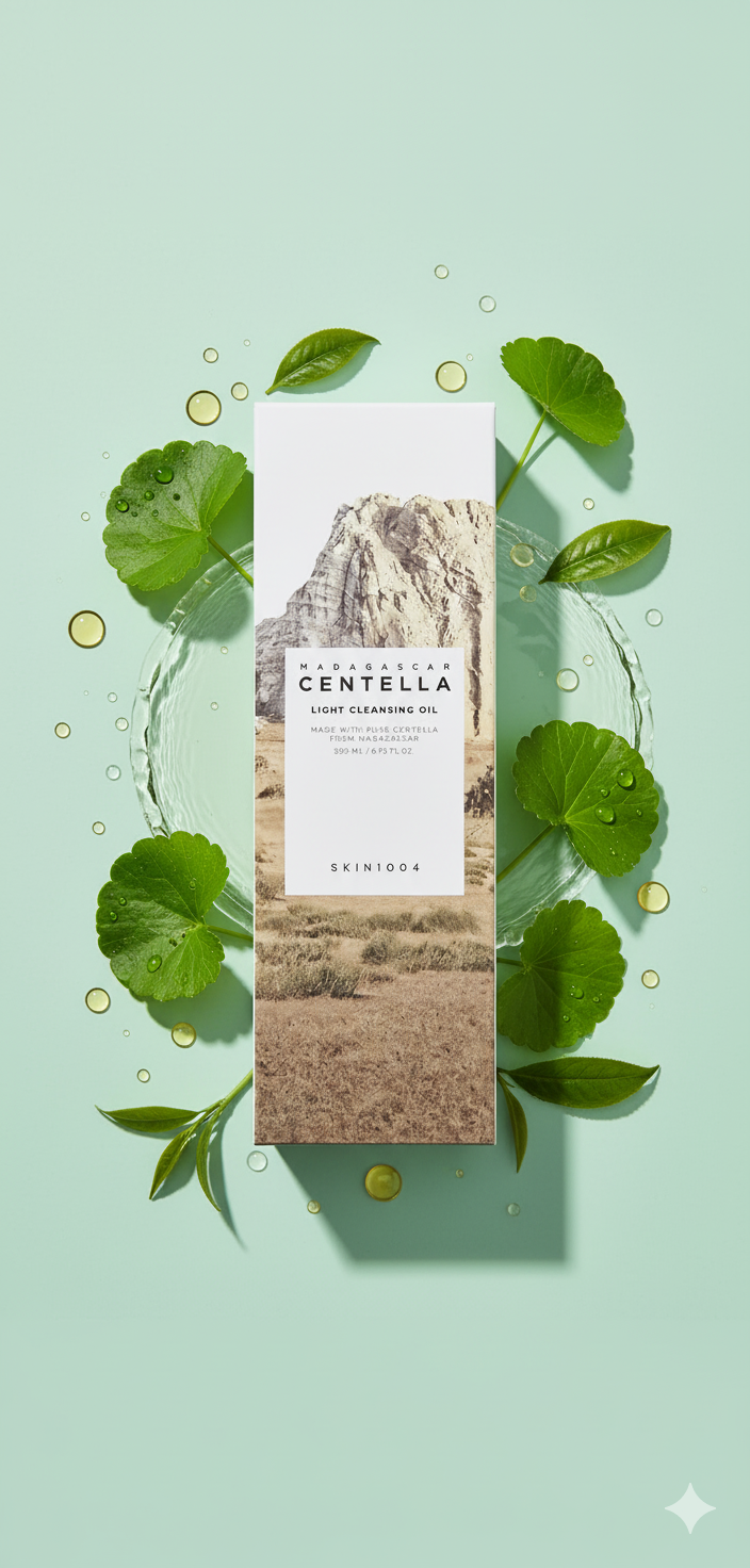 SKIN1004 - Aceite Limpiador Ligero de Centella de Madagascar