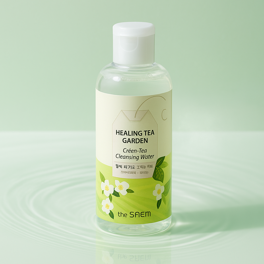 The Saem - Agua Limpiadora Hidratante de Té Verde Healing Tea Garden