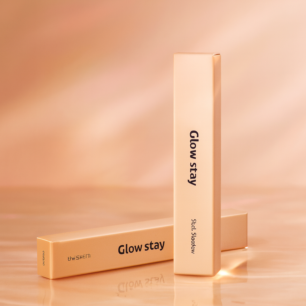 The Saem - Sombra para Ojos en Barra Larga Duración Glow Stay Bridal White #WH01