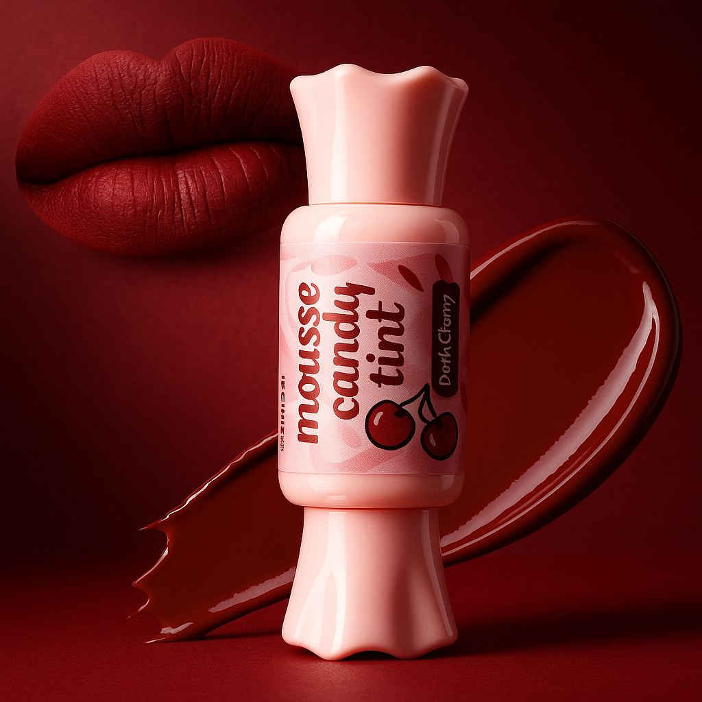 The Saem - Tinte para Labios Mousse Acabado Mate Dark Cherry #07