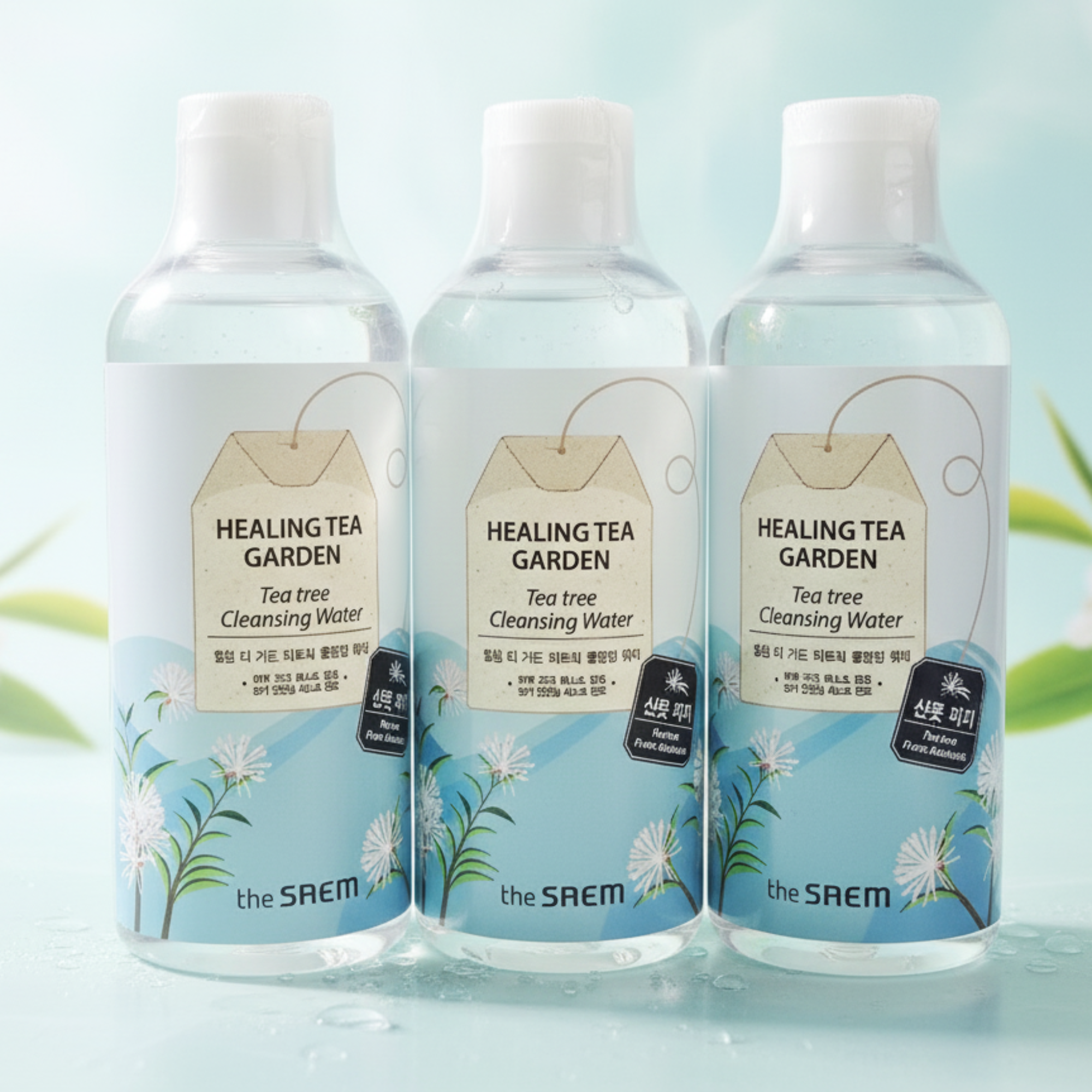 The Saem - Agua Limpiadora Hidratante de Árbol de Té Healing Tea Garden